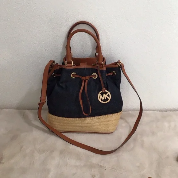 MICHAEL Michael Kors | Bags | Euc Michael Kors Denim Blue